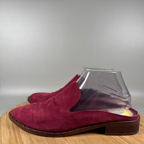 Sam Edelman‎ Lewellyn Red Suede Mule Women's Shoes Size 7.5 - Picture 3 of 6